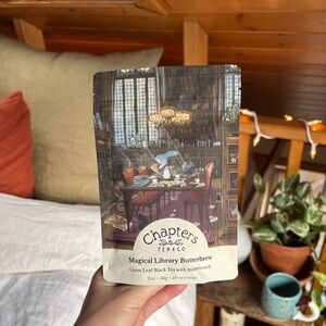 NWT Chapters Tea &Co Magical Library Butterbrew Loose Leaf Tea